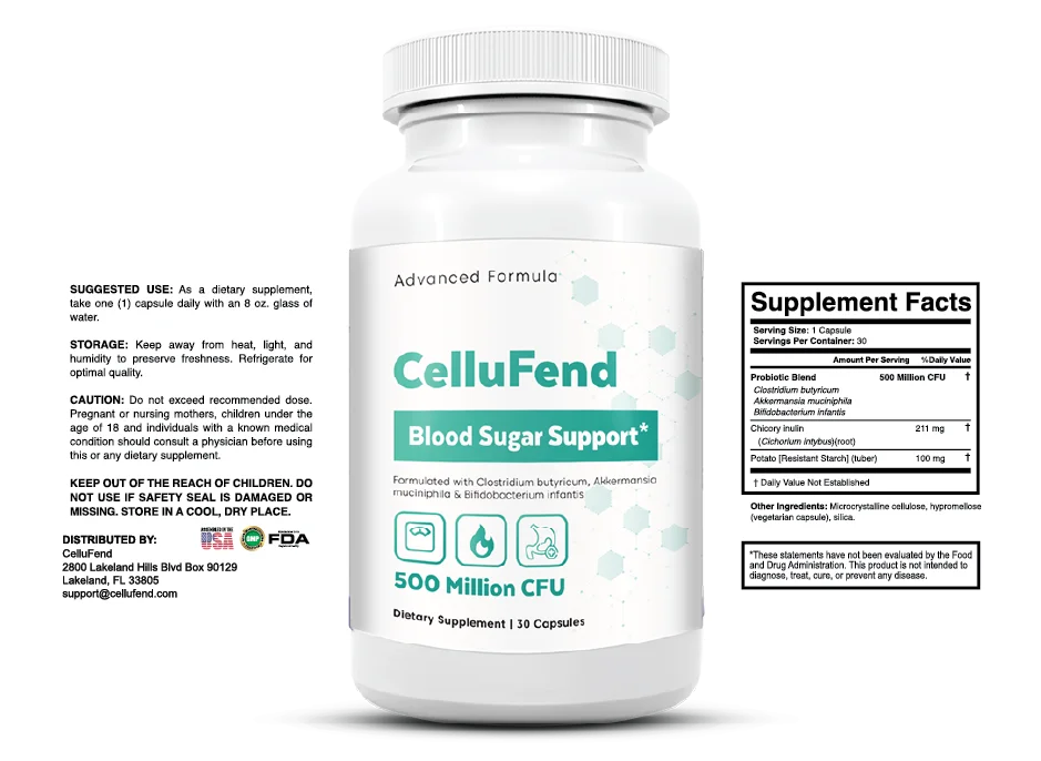 CelluFend Product Label